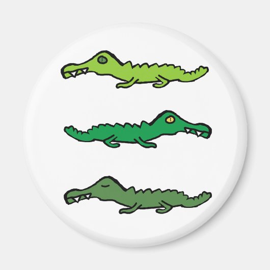 ワニ マグネット (正面)