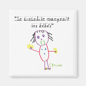 ワニ マグネット (正面)