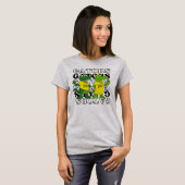 ワニ ミラーバックグラウンド Tシャツ (正面フル)