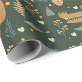 ワニ ラッピングペーパー (ロールコーナー)