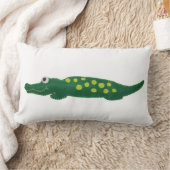 ワニ ランバークッション (ブランケット)