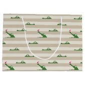 ワニ ラージペーパーバッグ (裏面)