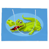 ワニ ラージペーパーバッグ (裏面)