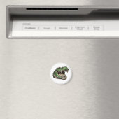 ワニ、ワニ、爬虫類 マグネット (インサイチュ (食洗機))