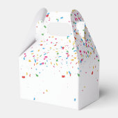 ワニ – 動物の持つパーティー フェイバーボックス (裏面サイド)