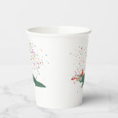 ワニ – 動物の持つパーティー 紙コップ (左)