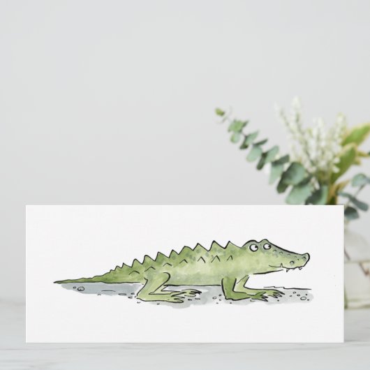 ワニ 招待状 (スタンド正面)