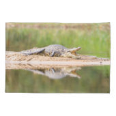 ワニ 枕カバー (裏面)