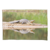 ワニ 枕カバー (正面)