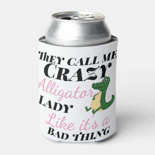 ワニ 缶クーラー (缶正面)