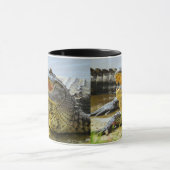 ワニ。顔から顔。 マグカップ (中央)