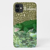 ワニ iPhoneケース Case-Mate iPhoneケース (裏面)