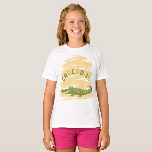 ワニ Tシャツ (正面フル)