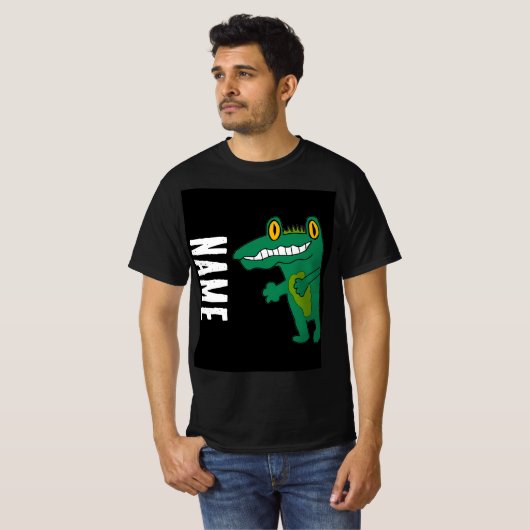 ワニ Tシャツ (正面フル)