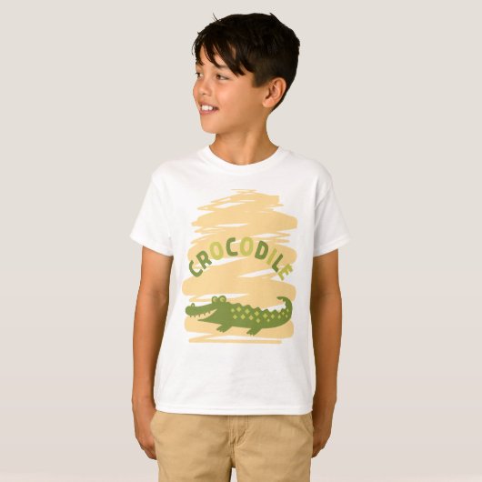 ワニ Tシャツ (正面フル)