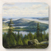 ワネルバーグ・ペイジャンヌ湖の夏の日 コースター (正面)