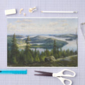 ワネルバーグ・ペイジャンヌ湖の夏の日 薄葉紙 (クラフト)