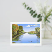 ワバシュ川 ポストカード (スタンド正面)