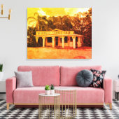 ワバソのタックルショップ キャンバスプリント (インサイチュ (リビング))