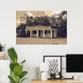 ワバソタックルショップヴィンテージ ポスター (ホームオフィス)