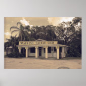 ワバソタックルショップヴィンテージ ポスター (正面)