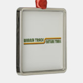 ワバッシュトレース自然トレイルアイオワ メタルオーナメント (右)