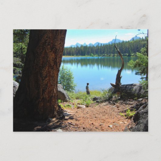 ワバッソ湖はがき ポストカード (正面)