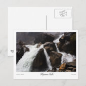 ワパマ滝プリント ポストカード (正面/裏面)