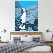 ワパマ滝 キャンバスプリント (インサイチュ (寝室))