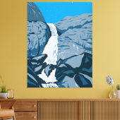 ワパマ滝 キャンバスプリント (インサイチュ (リビング))