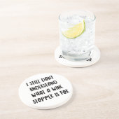 ワパーソナライズされたイおもしろいンバー引用文XII コースター (側面)