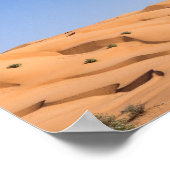 ワヒバサンズ砂漠 – オマーン ポスター (角)