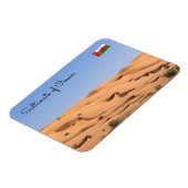 ワヒバサンズ砂漠 – オマーン マグネット (左側)