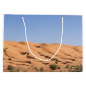 ワヒバサンズ砂漠 – オマーン ラージペーパーバッグ (裏面)