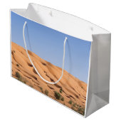 ワヒバサンズ砂漠 – オマーン ラージペーパーバッグ (裏面アングル)