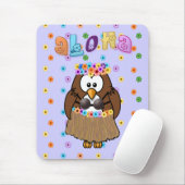 ワヒフクロウ マウスパッド (マウス)