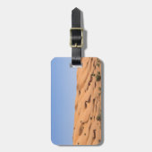 ワヒーバ・サンズの砂漠 - オマーン ラゲッジタグ (正面縦)