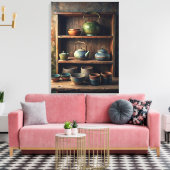 ワビサビアート キャンバスプリント (インサイチュ (リビング))