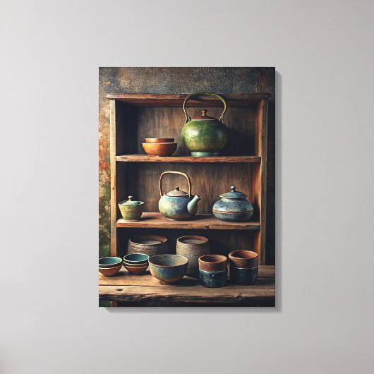 ワビサビアート キャンバスプリント (正面)