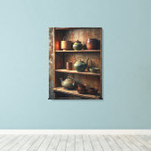 ワビサビアート キャンバスプリント (インサイチュ (ウッドフロア))