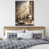ワビサビアート キャンバスプリント (インサイチュ (寝室))