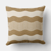 ワビサビ抽象芸術リバーカラメル,クリーム クッション (裏面)