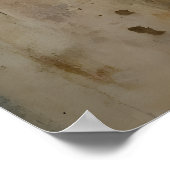 ワビサビ日本のスタイルアート ポスター (角)