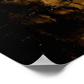 ワビサビ日本のスタイルアート ポスター (角)