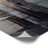 ワビサビ日本のスタイルアート ポスター (角)