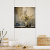 ワビサビ日本のスタイルアート ポスター (キッチン)