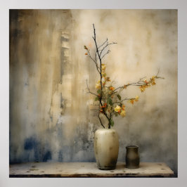 ワビサビ日本のスタイルアート ポスター