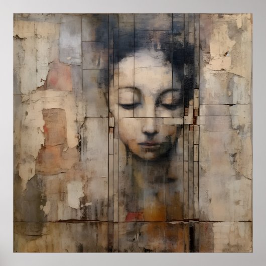 ワビサビ日本のスタイルアート ポスター (正面)