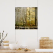 ワビサビ日本のスタイルアート ポスター (キッチン)