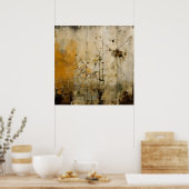 ワビサビ日本のスタイルアート ポスター (キッチン)